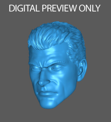 Albert Wesker Version D 1:12 scale Head 6'' Action Figures Marvel Legends