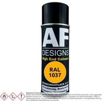 Rostschutzlack  RAL 1037 Sonnengelb 4 in 1 Dickschichtlack Lack Spray Spraydose