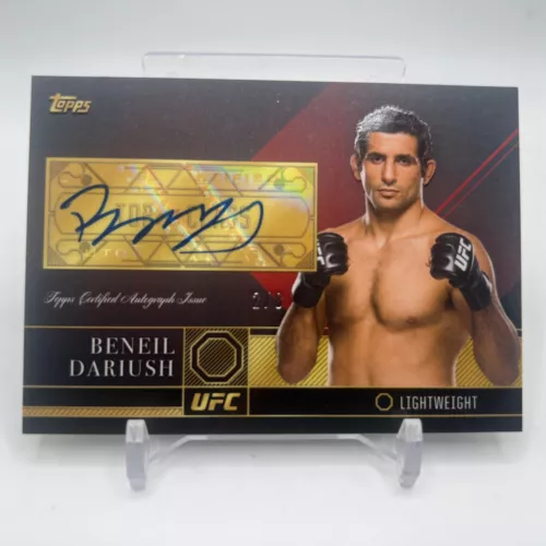 Beneil Dariush 2016 Top of the Class Ruby Auto 2/8 UFC - 496 - Picture 1 of 2