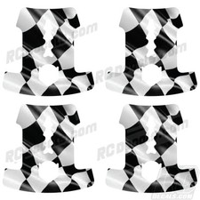 Wrap/Skin For DJI Inspire 1 Battery Wraps 4 Batteries  Checkered Flag