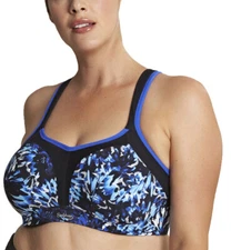 Sculptresse Activate Non-Padded High-Impact Underwire Sports Bra (9441)- Prints