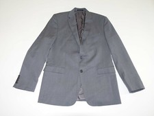 Lauren Ralph Lauren Men's Suit Jacket Size 42 Long Gray Wool Blazer Sport Coat L