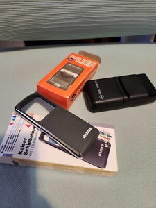 KAISER  MOBILE POCKET LOUPE MAGNIFIER 3X MAGNIFICATION and AGFA Slide Viewer