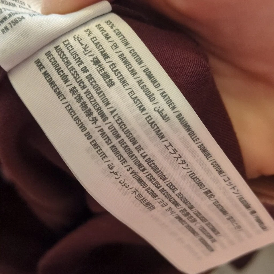 Hollister Purple Tiered Ruffle In Front Skirt Size Small - Image 3 of 4