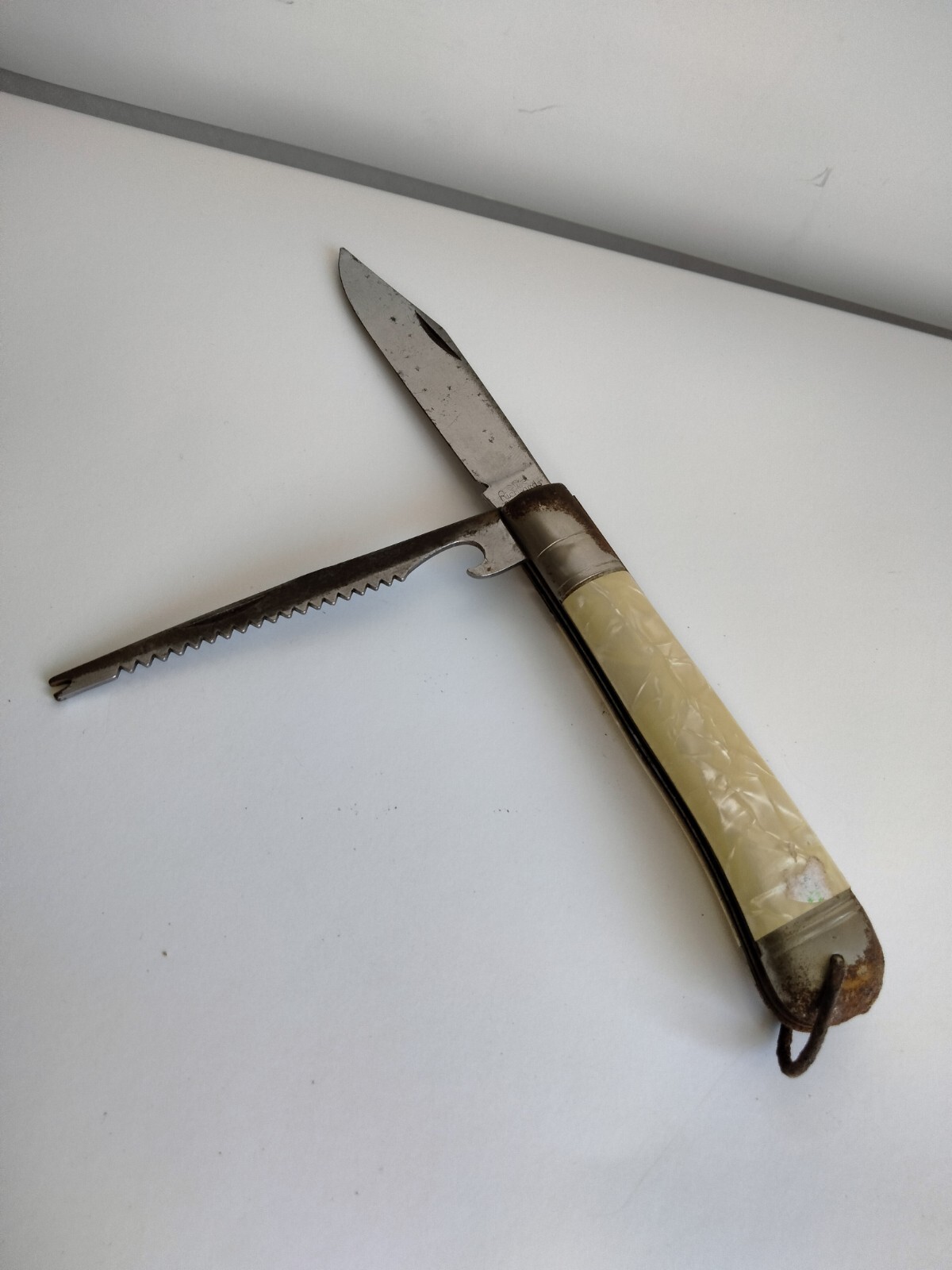 Vintage Richard's Fishing Fish Scaler Pocket Knife Made In Sheffield England eBay