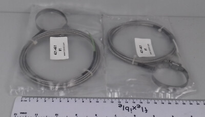 2 x TC direkt verstellbare Ring Typ K Thermoelemente 32-50 mm Art.-Nr. 401-461