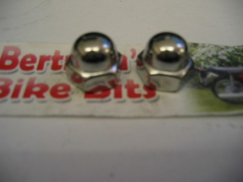 Honda Yamaha Kawasaki Suzuki M10 M 10 1.25 CHROME DOME NUTS 17MM SPANNER - 第 1/1 張圖片