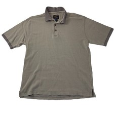 Woolrich Polo Shirt Mens Medium Golf Casual Preppy Work Comfort Knit Cotton M