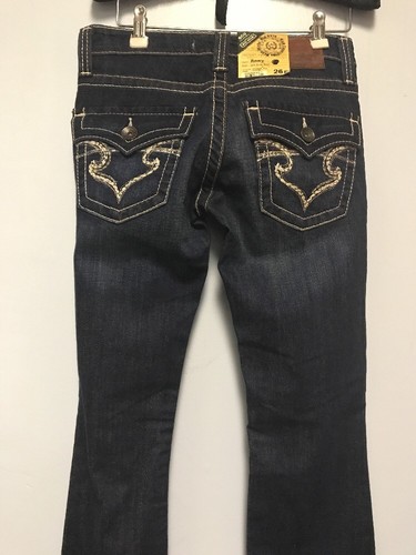 Remy Size 26 R Low Rise Boot Cut Jeans 