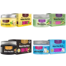 AICHUN BEAUTY Clay Face Mask Deep Cleansing Exfoliation Soothing Repair Skin 5oz