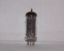 GE 6CG7 tube,tested strong and balanced,radio,amp,amplifier,twin triode,6FQ7