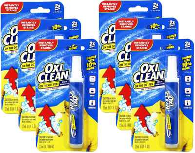 OxiClean On The Go Stain Powerful Remover Pen (Pack of 6)