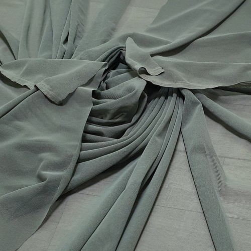 Soft Power Mesh Tulle 4-way Spandex stretch Fabric Sheer Net Dresses Bridal 44"w - Picture 63 of 628