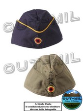 Cappello militare (mod. bustina) in tessuto usato Esercito Tedesco