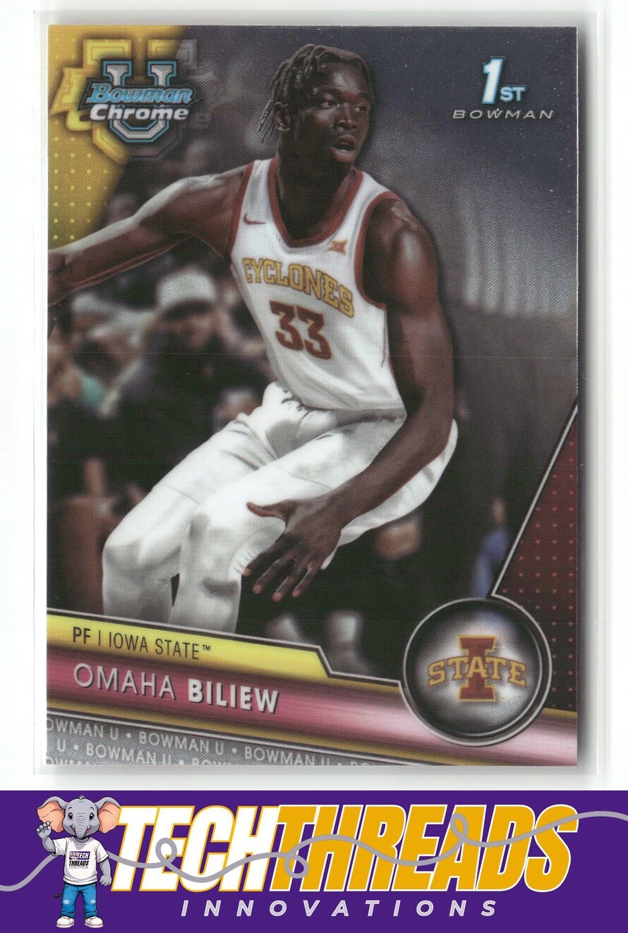 2023-24 Bowman University Chrome #32 Omaha Biliew