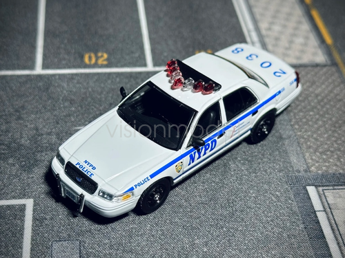 Rollin 1:64 Michigan State Police Crown Victoria CV Model