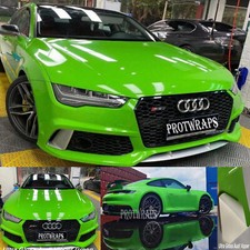 50ft X 5ft Premium Ultra Gloss Vinyl Car Wrap Sticker Viper Green Bubble Free