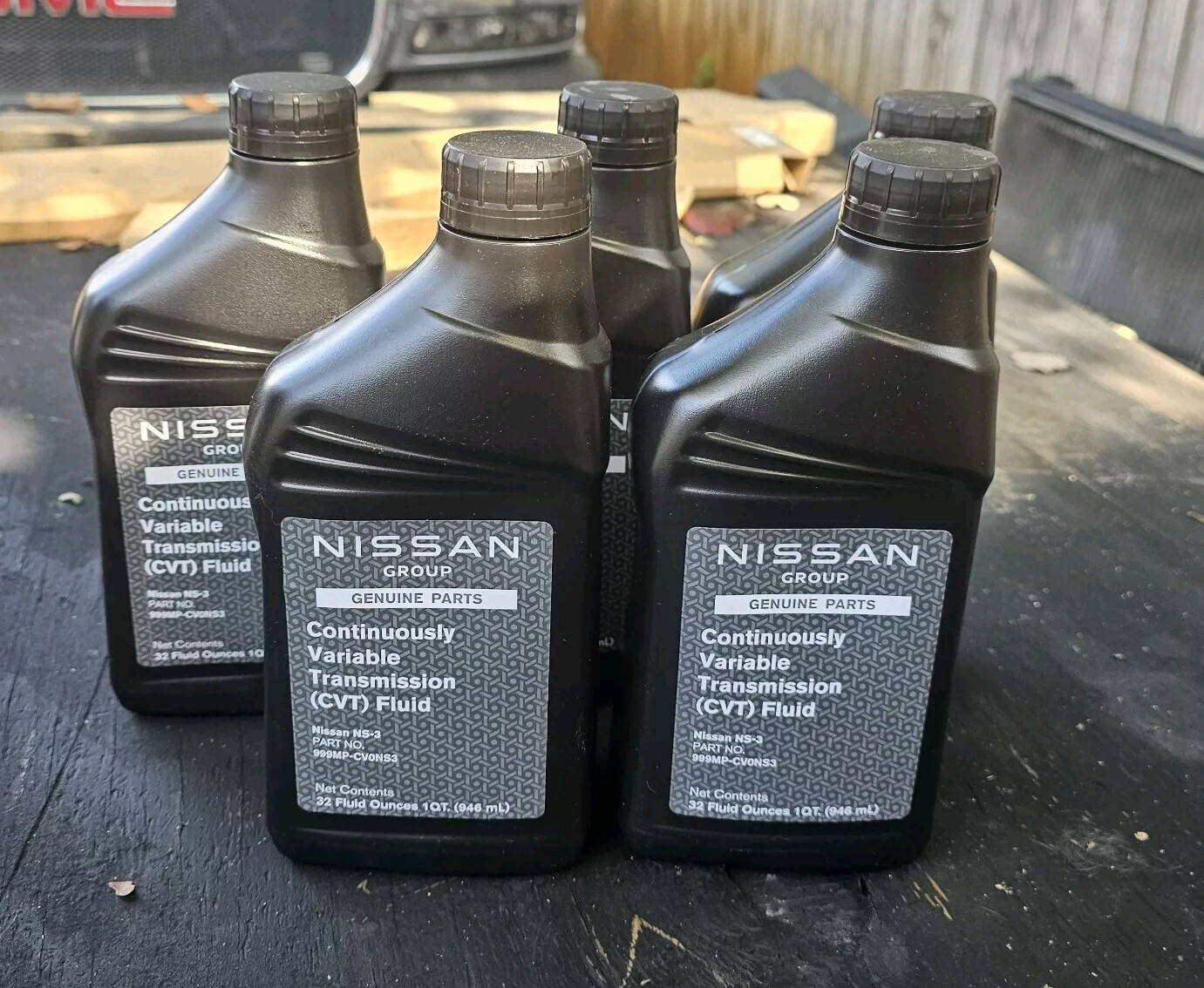 GENUINE OEM Nissan NS-3 CVT Fluid 5-Quart (999MP-CV0NS3 / 999MP-NS300P)
