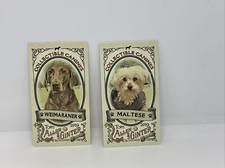 Weimaraner + Maltese 2019 Topps Allen & Ginter MINI Collectible Canines