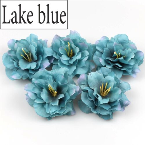 3" Artificial Silk Flower Heads Peony For DIY Hanging Floral Floral Wall Decor - Picture 33 of 37