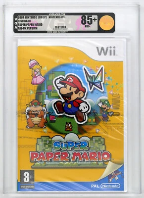 Super Paper Mario | Nintendo Wii | eingeschweißt SEALED VGA 85+ - Bild 1 von 2