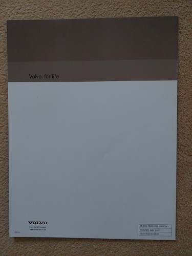 Volvo S40 2007-08 UK Market Brochure & Pricing - S, SE, Sport, SE Sport & SE Lux - Picture 11 of 11