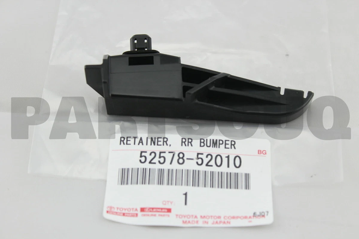 5257852010 Genuine Toyota RETAINER, REAR BUMPER SIDE, NO.2 LH  
