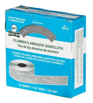 Harvey 095105 1-1//2-Inch by 10 Yards E-Z Clean Abrasive Sandcloth