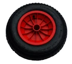 (35MM BORE)    14" Pneumatic  Wheelbarrow Wheel / Inflatable Tyre / Garden.