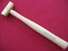 GRACE USA NEW  BH-8  USA MADE  8 OUNCE BRASS HAMMER!! MACHINIST !!GUNSMITH!!!