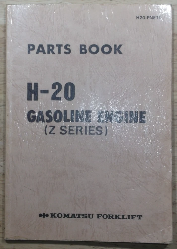 Komatsu Heavy Equipment Manuals & Books for Komatsu Forklift for