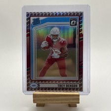 2024 Panini Donruss Optic Trey Benson #326 RC Football Emoji SSP INVEST