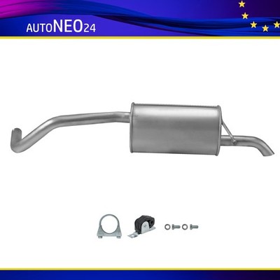 Endschalldämpfer für VW POLO 9N 6R 1.2 ab. Bj 2005- Auspuff