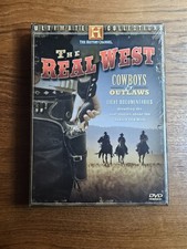 Ultimate Collection: The Real West - Cowboys Outlaws (DVD, 2008, 4