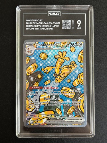 Gholdengo ex graded TAG 9 for sale on eBay