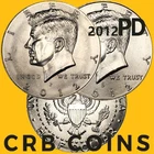 2012 P&D Kennedy Half Dollar 2 Coin Set - (BU) KM#A202b - HD12PD