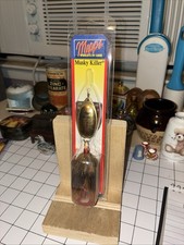 New Mepps Musky Killer Lure Brown Tan Red 3/4...