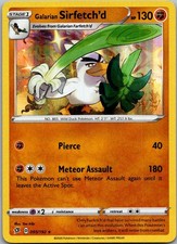 Galarian Sirfetch'd Holo Holo Rare SWSH02: Rebel Clash 095/192 LP