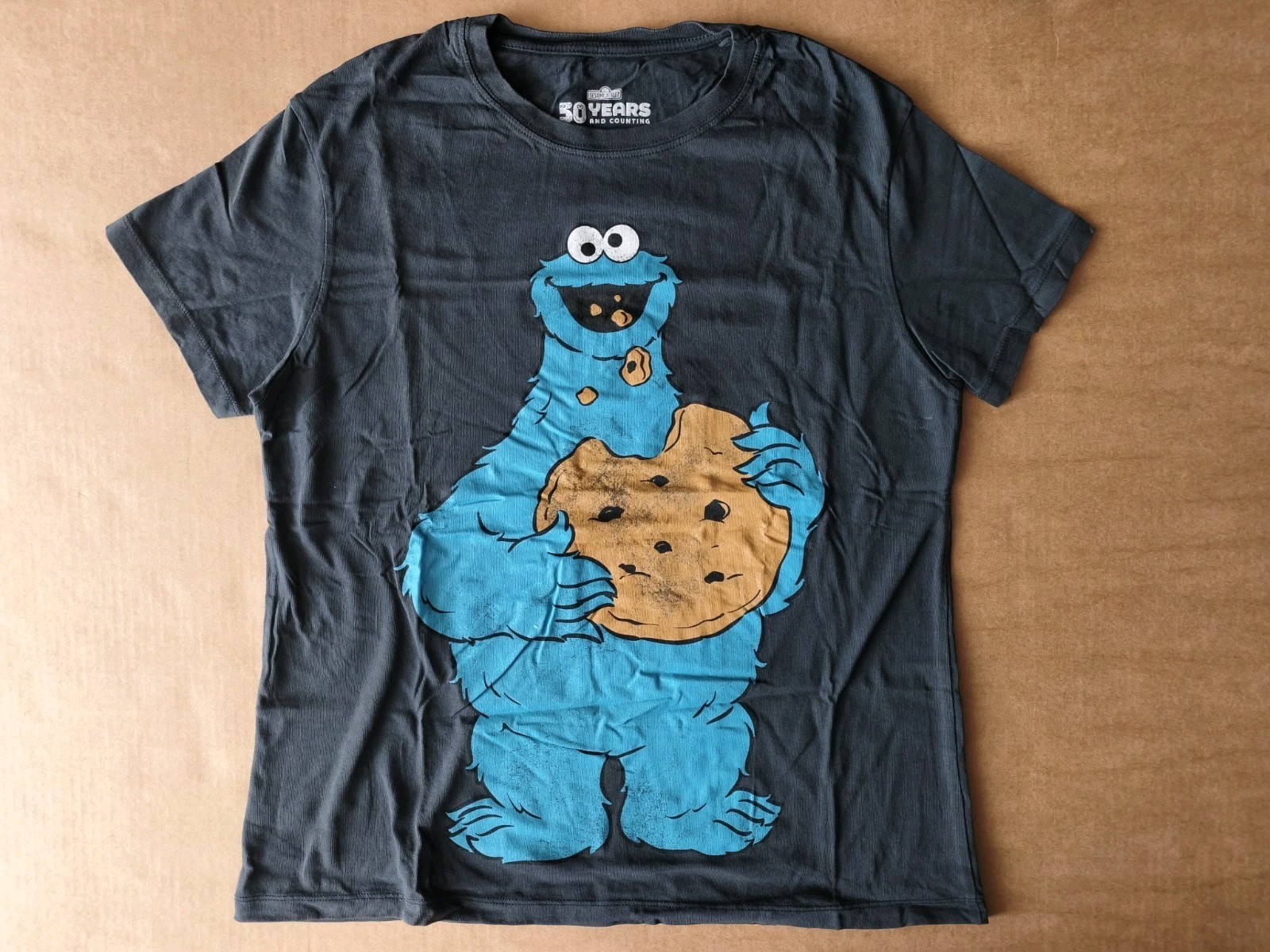 T-shirt Cookie monster Muppets Pull & Bear taglia XS, cotone