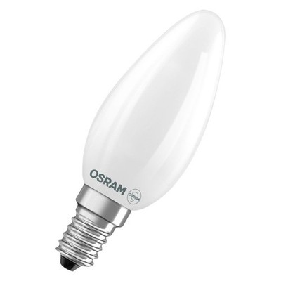 OSRAM E14 LED Star Classic B 25 Lampe Kerzenform matt 1.8W wie 25W neutralweiß