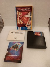 Indiana Jones and the Temple of Doom (Nintendo NES, 1988) complete CIB