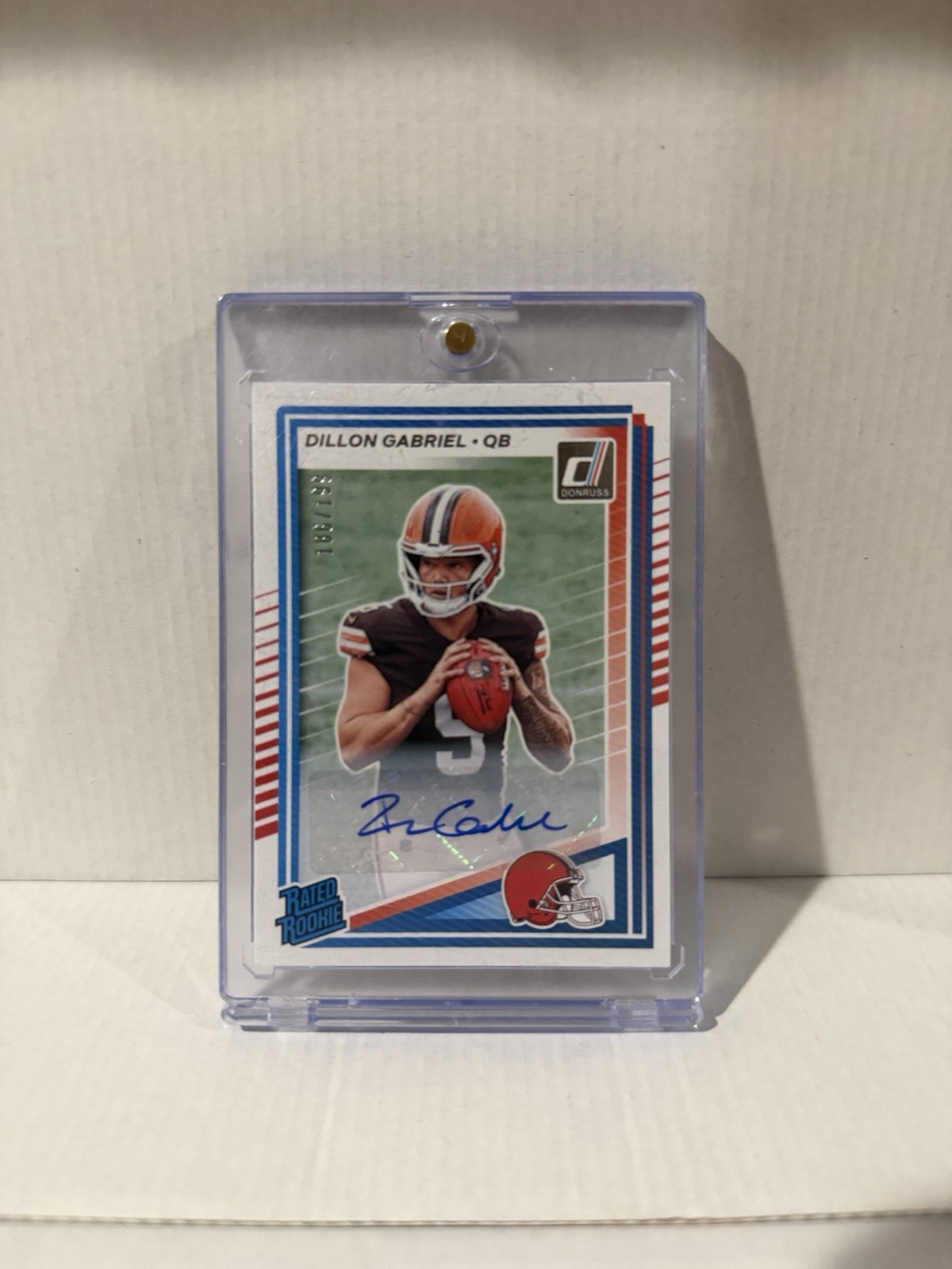 DILLON GABRIEL 2025 DONRUSS RATED ROOKIE AUTO /199 RL1