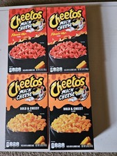 Cheetos Mac'n Cheese Lot Of 4 Boxes 5.6 Oz * 2 Boxes Bold & Spicy/ 2 Flamin Hot*