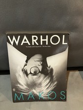 ANDY WARHOL PHOTOGRAPHY BOOK 1989 150~photos BY HIS FRIEND CHRISTOPHER MAKOS
