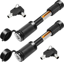 Trailer Hitch Lock, Fit 2"-3-1/2" Class III/IV/V Receiver, 2 Pack Hitch Receiv