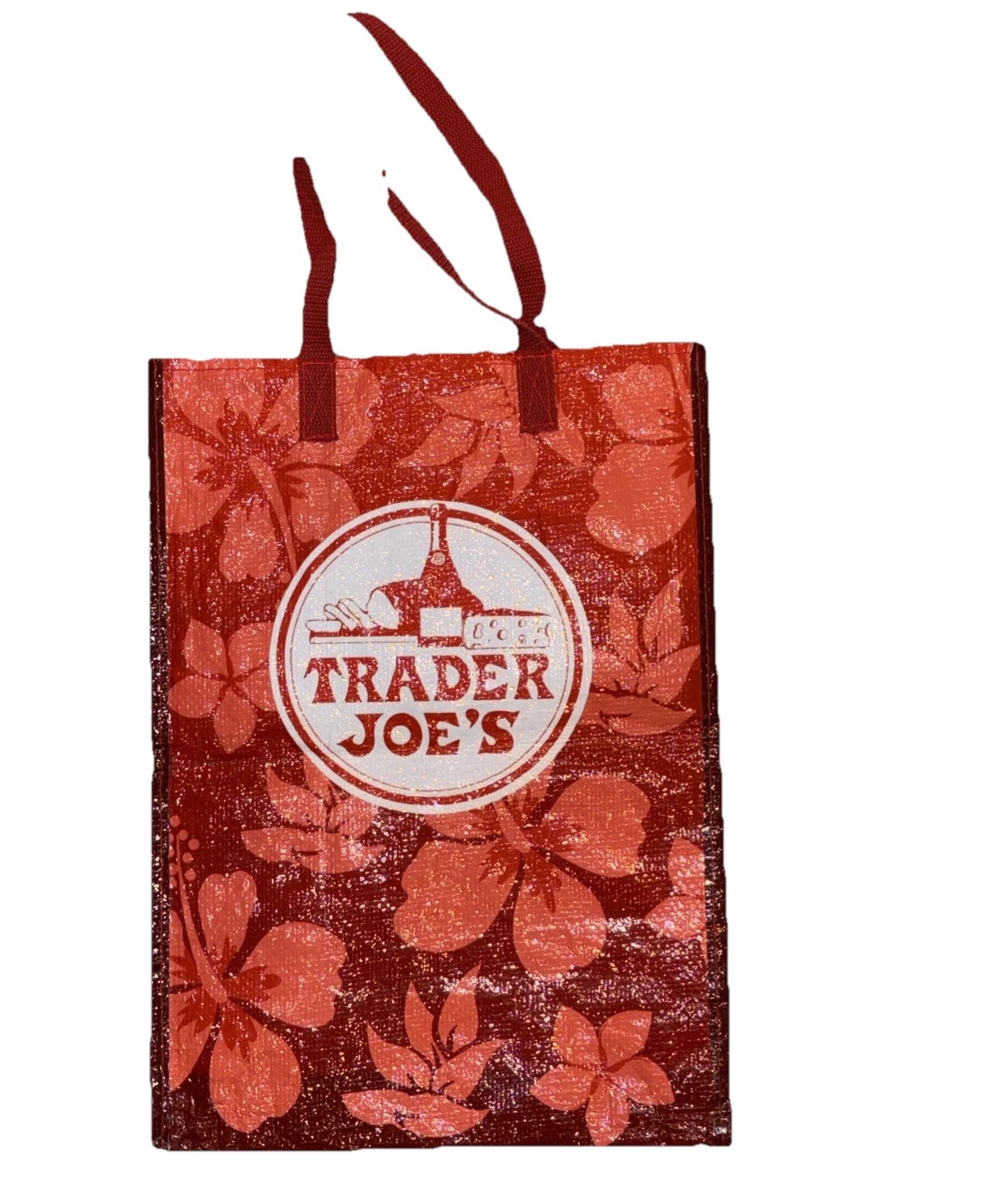 Trader Joe's Reusable 3 Shopping Bags Tote Grocery.