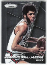 2014-15 Panini Prizm #173 Kareem Abdul-Jabbar BASKETBALL Milwaukee Bucks