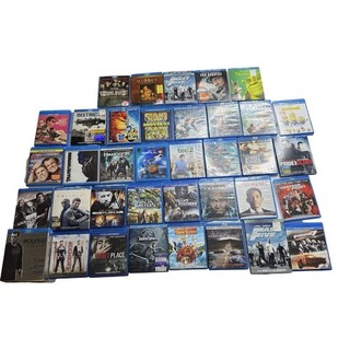 37 Blu Ray Movie Lot Action Comedy Disney Marvel Transformers Jurassic More