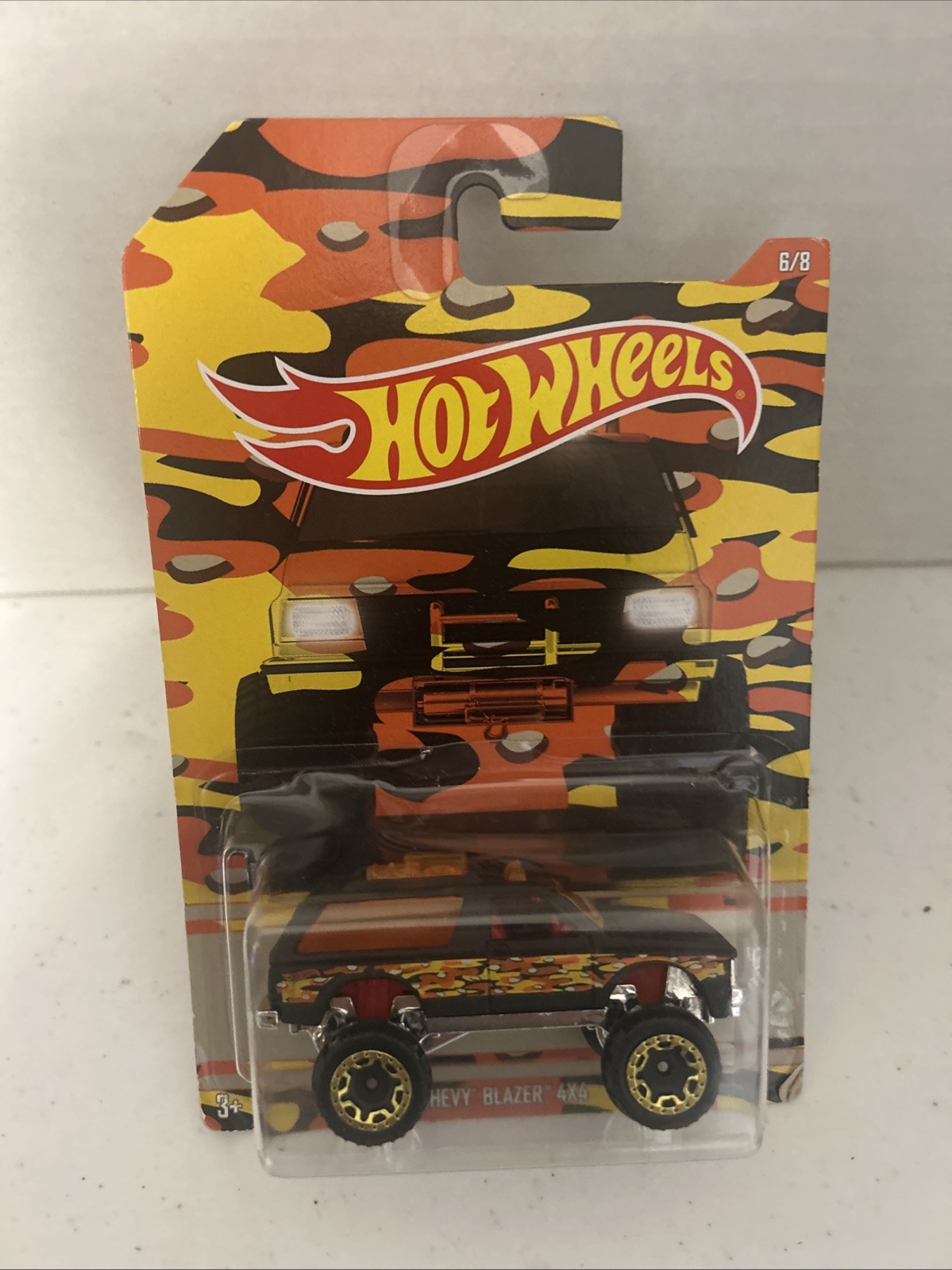 Hot Wheels 2016 Camouflage Series #6/8 Chevy Blazer 4x4