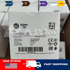 NEW~ Allen Bradley   IEC 100-C23EJ10 STANDARD CONTACTOR 23 AMP 24VDC US